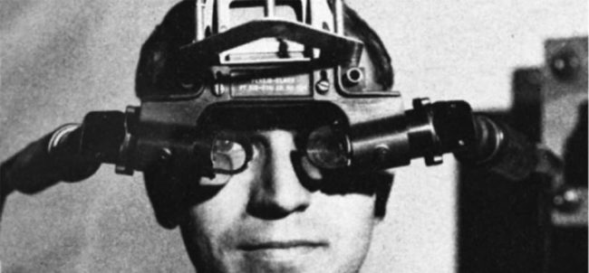 primeras gafas de realidad virtual 1968 Ivan Sutherland